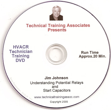 Potential Relays & Start Capacitors Video Training Program