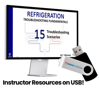 USB Instructor Resource for HVACR Troubleshooting Fundamentals: 15 Refrigeration Systems Troubleshooting Scenarios PowerPoint